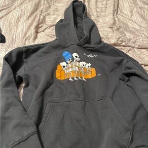 The Simpsons Skeleton Pullover Hooded Hoodie Sweatshirt